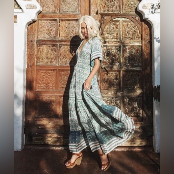 Spell Oracle Gown Sage NWT - Picture 5 of 6